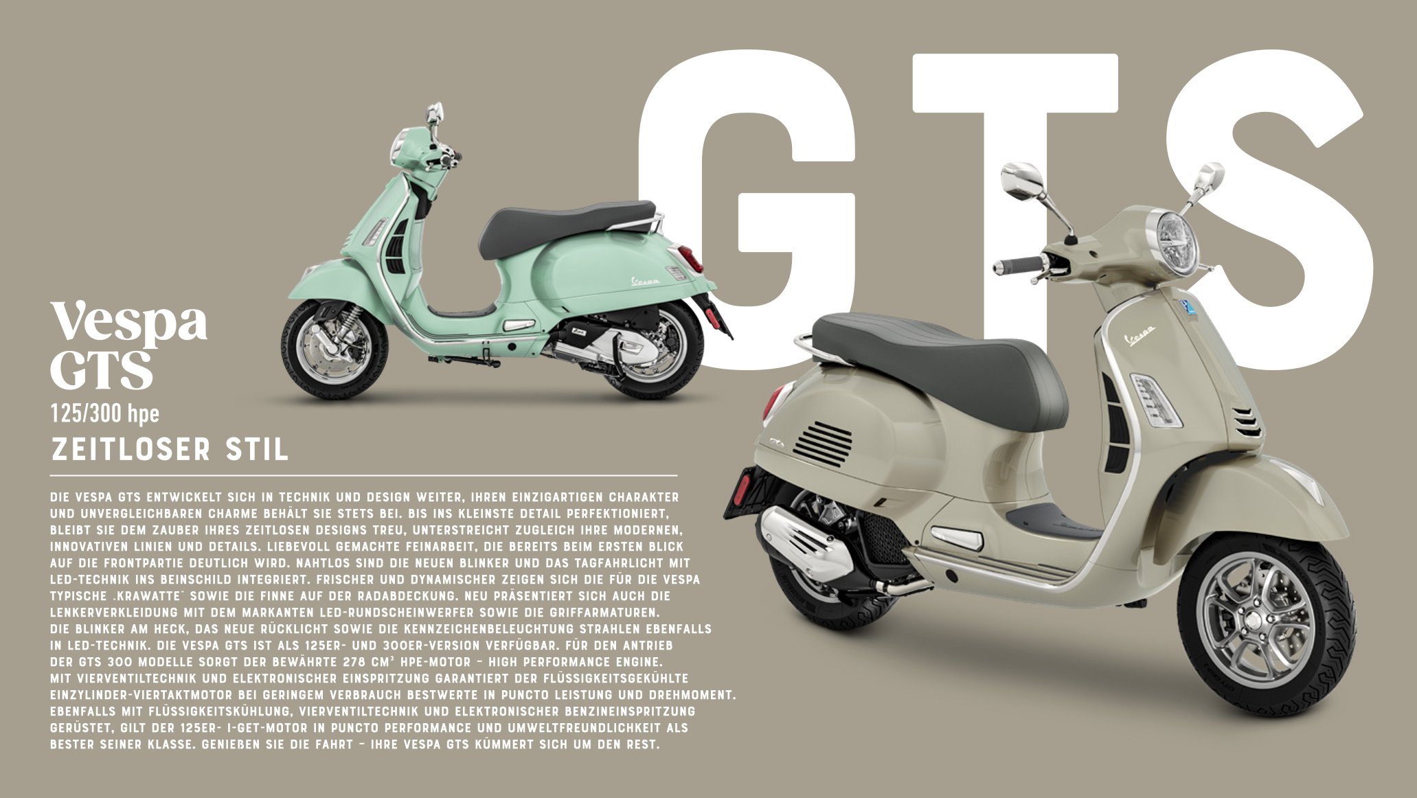 Vespa GTS