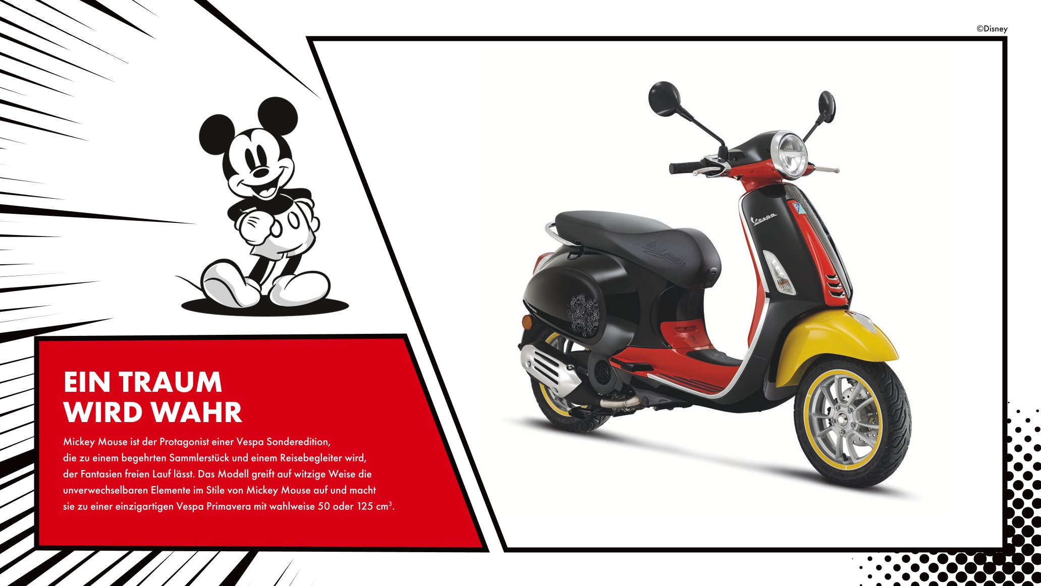 Vespa Mickey Mouse